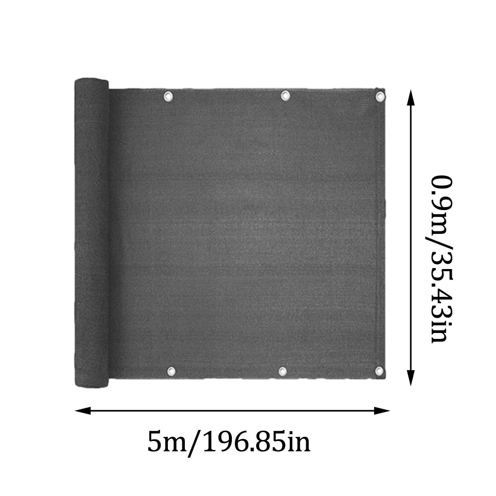Balcony Privacy Screen Cover Weather-Resistant Deck Privacy Screen Cover For Backyard Deck Patio Balcony Porch Fence