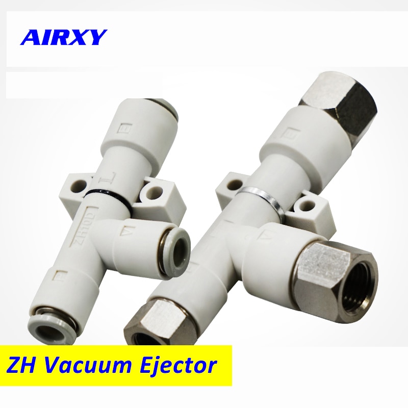 ZH Vacuum pneumatic ejector ZH05DL-06-06-06 pneumatic vacuum generator negative pressure vacuum connector ZH05/07/10/13 DL DS