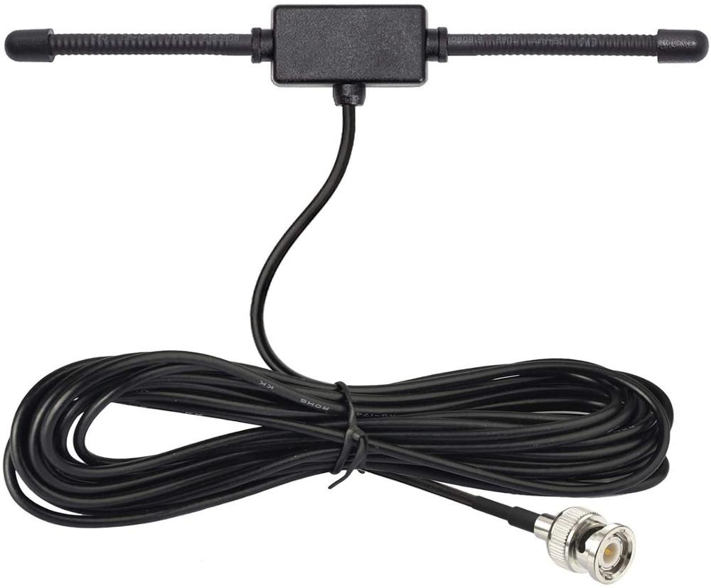 Eightwood scanner antenne til uniden motorola cb skinke radio adapter bnc stik han glasmonteret forrude 4 "mobil fuldbånd