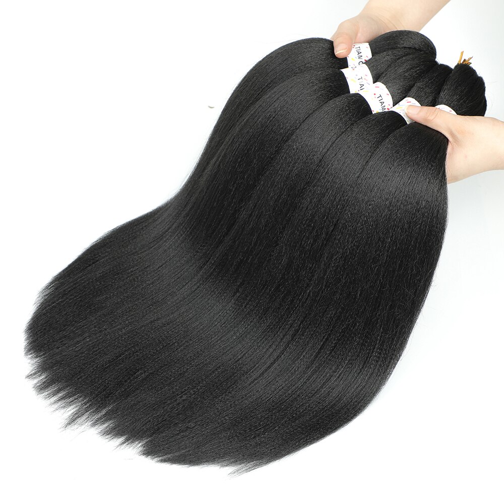 PreStretched Braiding Hair Synthetic Easy Braid Hair Low Temperature Fiber Crochet Braiding Hair Extensions