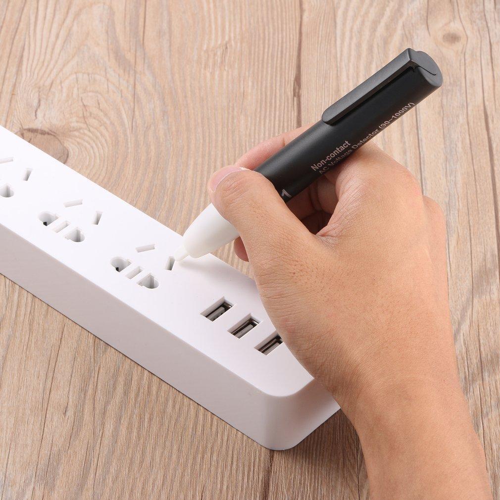 Berøringsfri  ac90 ~ 1000v elektrisk spændingsdetektor tester sensor pen stick led ul