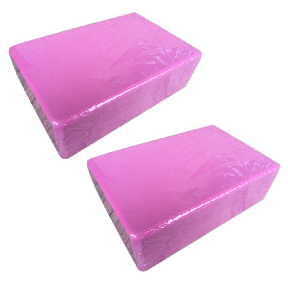 2Pcs Yoga Blok Eva Foam Baksteen Stretching Aid Gym Pilates Oefening Fitness Tool Yoga Blok Oefening Fitness Sport