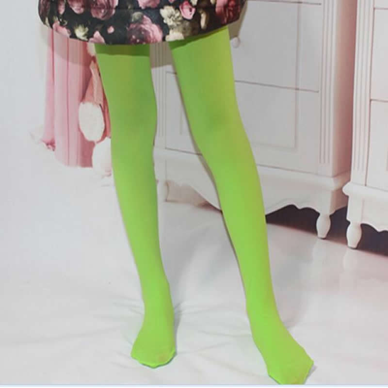 Jambières en velours blanc pour filles | Collants à haute élasticité pour enfants, collants de danse pour écolières, collection printemps/été