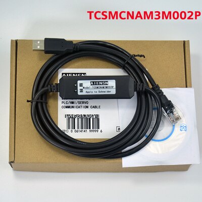 Kompatibelt tcsmcnam 3 m 002p tv inverter / lxm servo debug programmeringskabel til atv 12 atv 312 atv 32 atv 61 atv 71 serie
