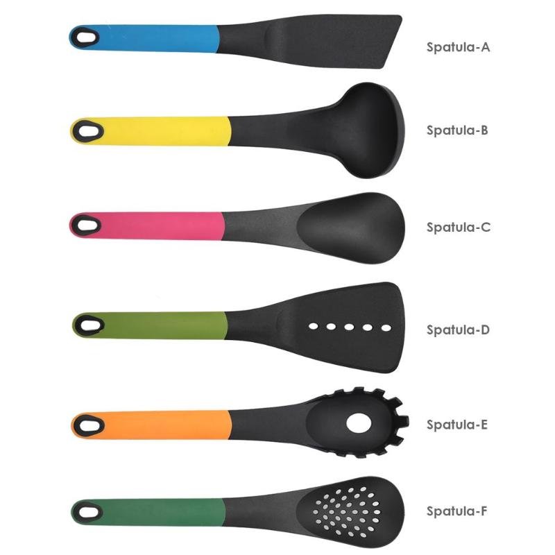 7 sortes d'ustensiles de cuisine ustensiles antiadhésifs outils de cuisine ustensiles de cuisine fournitures cuillère louche spatule tourneur ustensiles de cuisine
