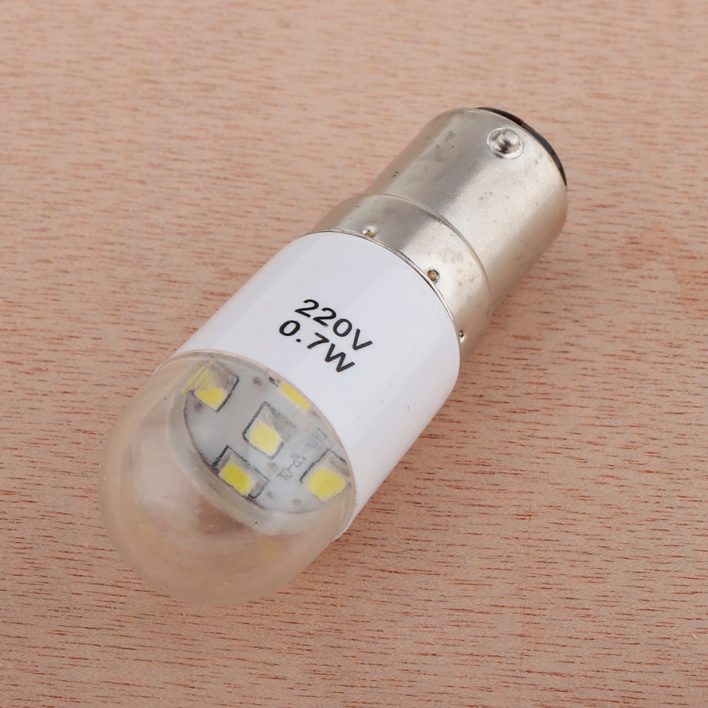 Clear Led-lampen Voor Thuis Naaimachine 0.7W 220 Volt Push In Type