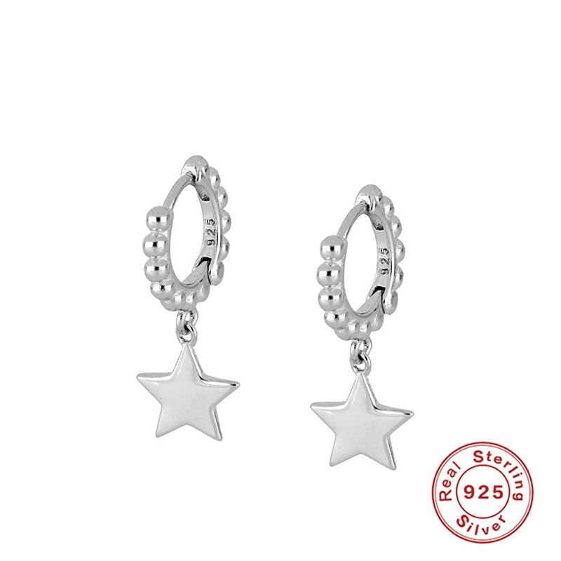 925 Sterling Silver Earring Luxury CZ Hoop Earrings for Wedding Anniversary Party Fine Jewelry Woman Earring: 8