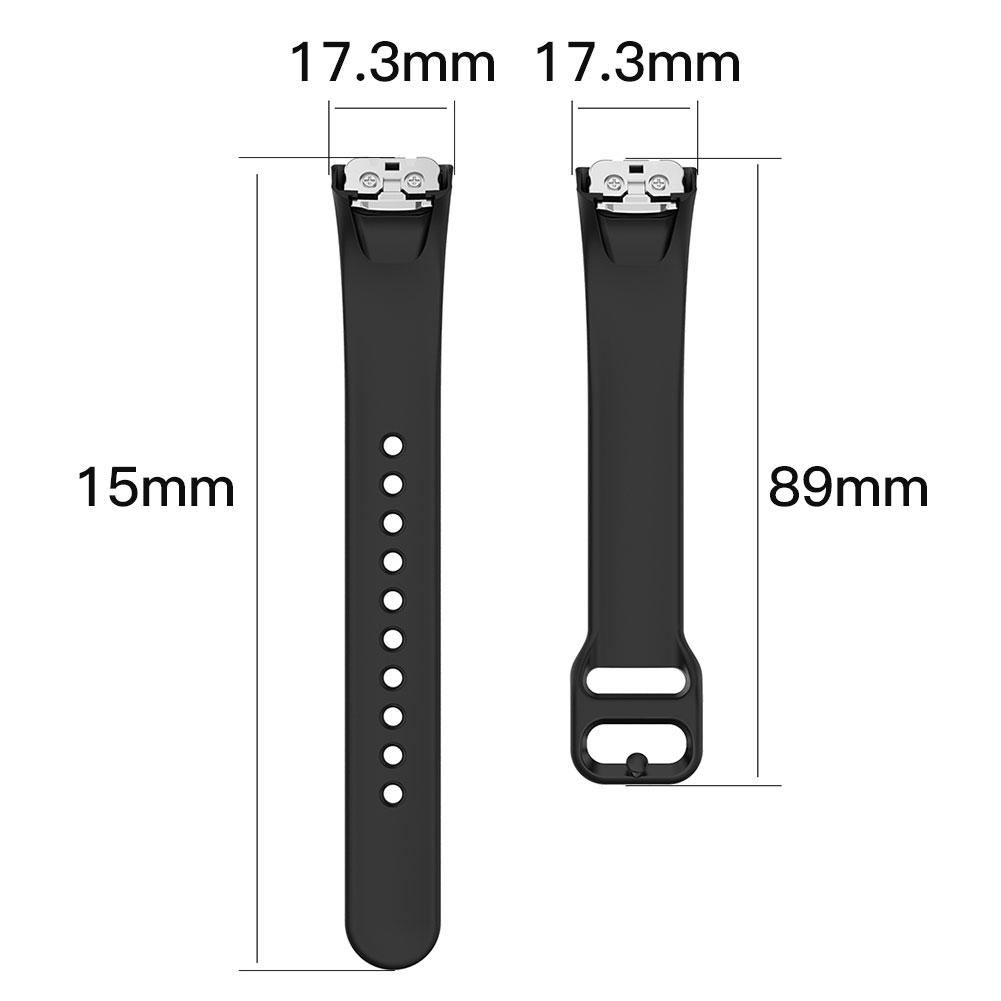 Para samsung galaxy fit SM-R370 pulseira de silicone pulseira inteligente pulseira esporte pulseira de borracha substituição