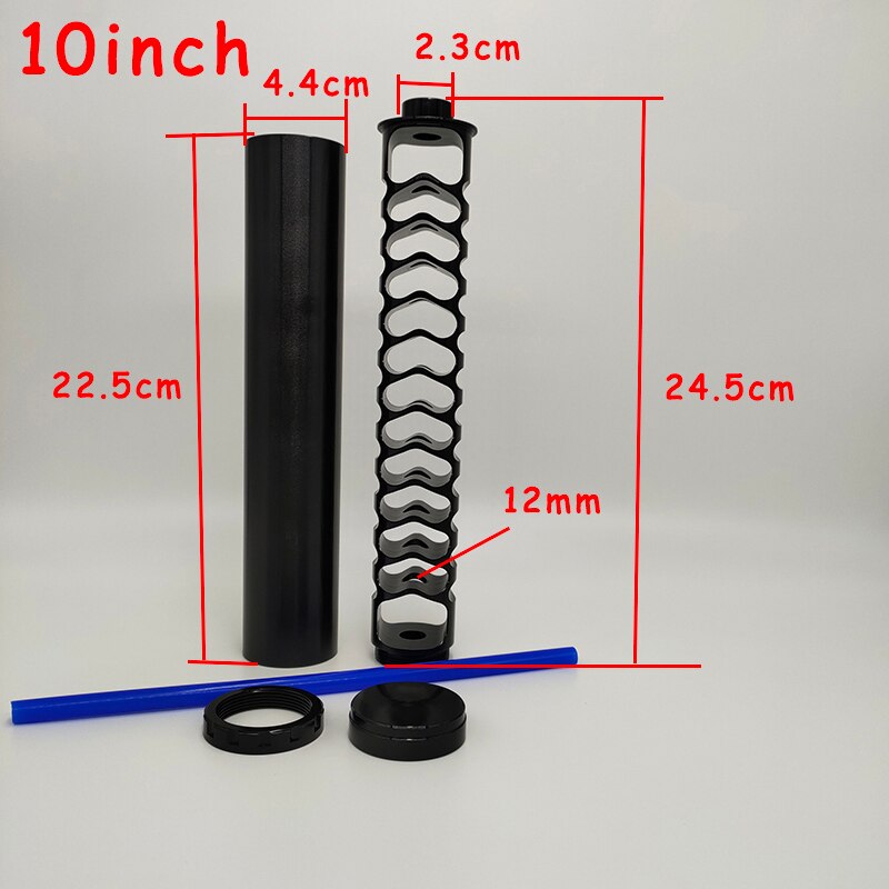 10 inch Extension Spiral 1/2-28 or 5/8-24 Car Fuel Filter Single Core for NaPa 4003 WIX 24003 Fuel Trap Solvent Filter