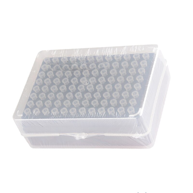 Laboratory Pipette Tips 10ul Micropipette Disposable Plastic Pipette Tip Lab Equipment Pipettor Tips96pcs