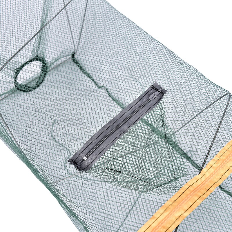 3 Sizes Foldable Net Cage Fishing Net For Crab Fish Crawdad Shrimp Minnow Fishing Bait Trap Cast Dip Accessaries