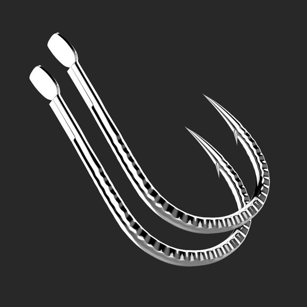 30pcs/Box Titanium Alloy Fishing Hooks 20-65LB Single Circle Fishhook Barbed Carp Fishing Hooks Sea Accessories