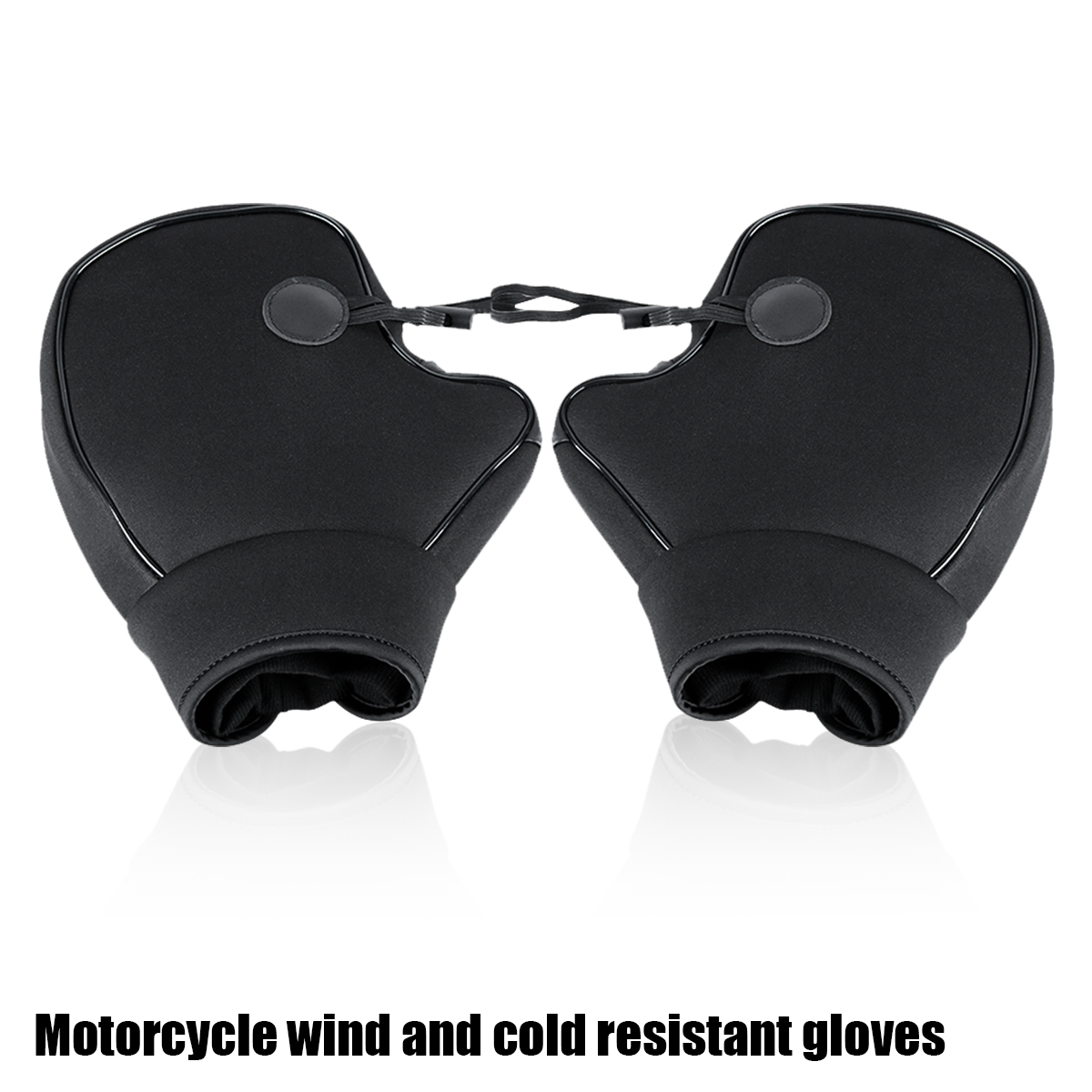 Motorfiets Dik Warm Stuur Mof Waterdichte Scooter Grip Handvat Bar Mof Winter Beschermende Warmer Thermische Dekking Handschoenen