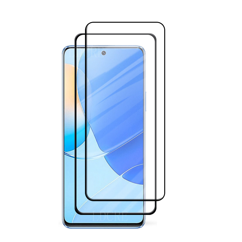 Pełna osłona szklana robić Huawei Nova 9 SE Szkło robić Huawei Nova 9 SE Szkło hartowane robić Huawei Nova 9 SE Szkło obiektywu: Głęboki niebieski