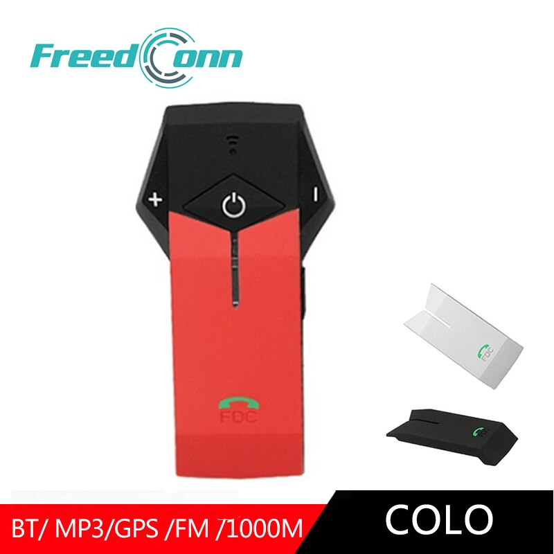 Freedconn motorsykkelhjelm intercom bluetooth headset 1000m gps nfc moto interphone håndfri øretelefon hodetelefon erstatte skall