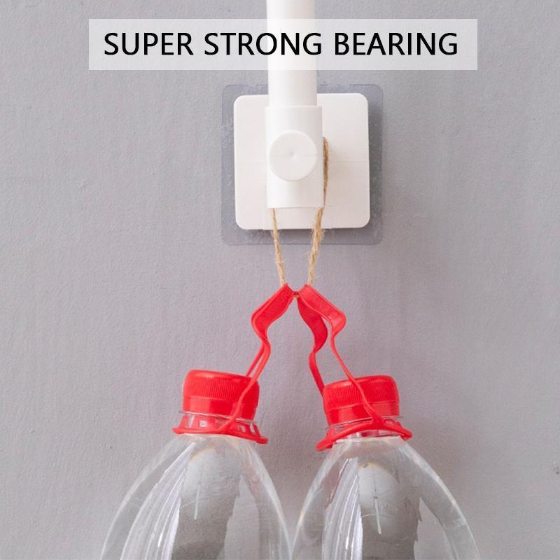 Multi-purpose L-shaped Hook Storage Rack kitchen s... – Grandado