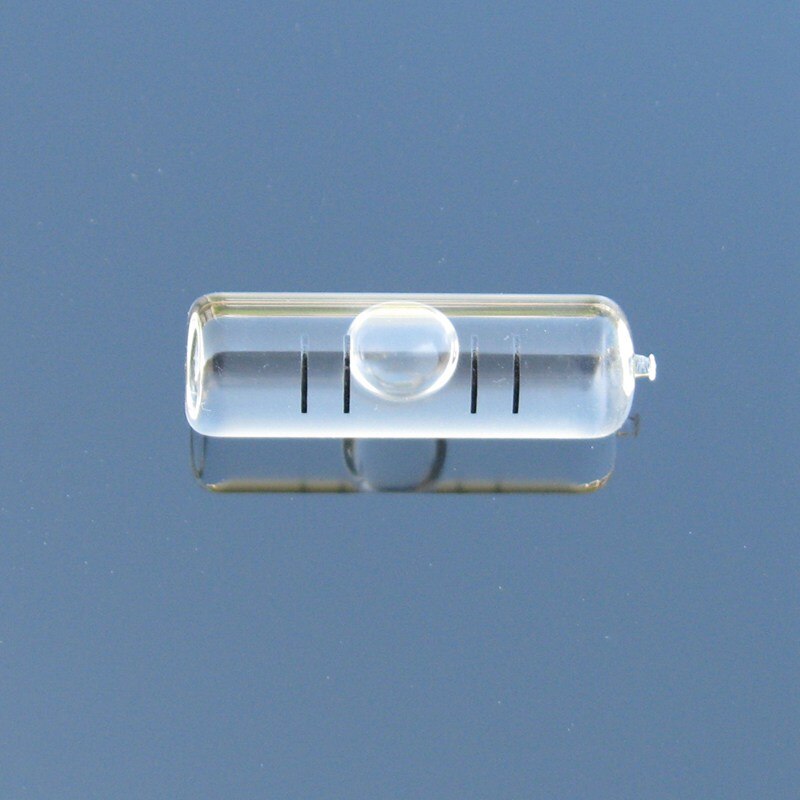 QASE Buis Waterpas Bubble Hoge Nauwkeurigheid Flacon voor Opto-elektronische Instrumenten Totale station 3'/2mm