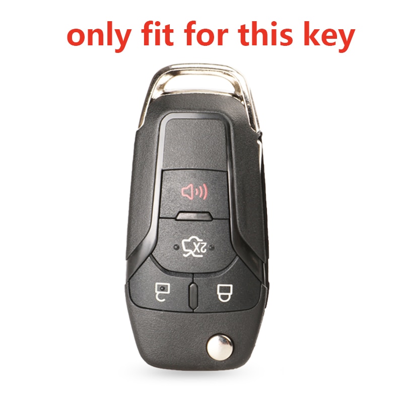 Car Key Cover Shell Skin Holder for Ford Fusion Mustang Fusion Fiesta