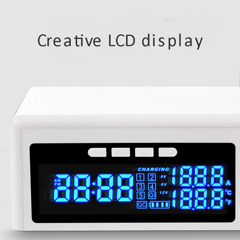 Usb Charging Station,6 Port Multiple Charger Station Cell Phone Docking Station For Phone And Other USB Charged Devices