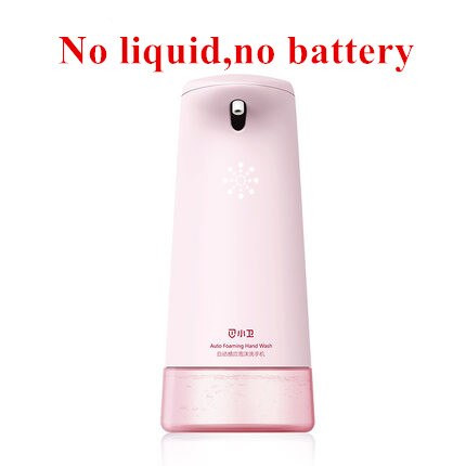 Xiaomi Mijia Xiaowei Intelligent Auto Induction Foaming Hand Washing Machine Soap Dispensers Hand Washer (Update version): pink