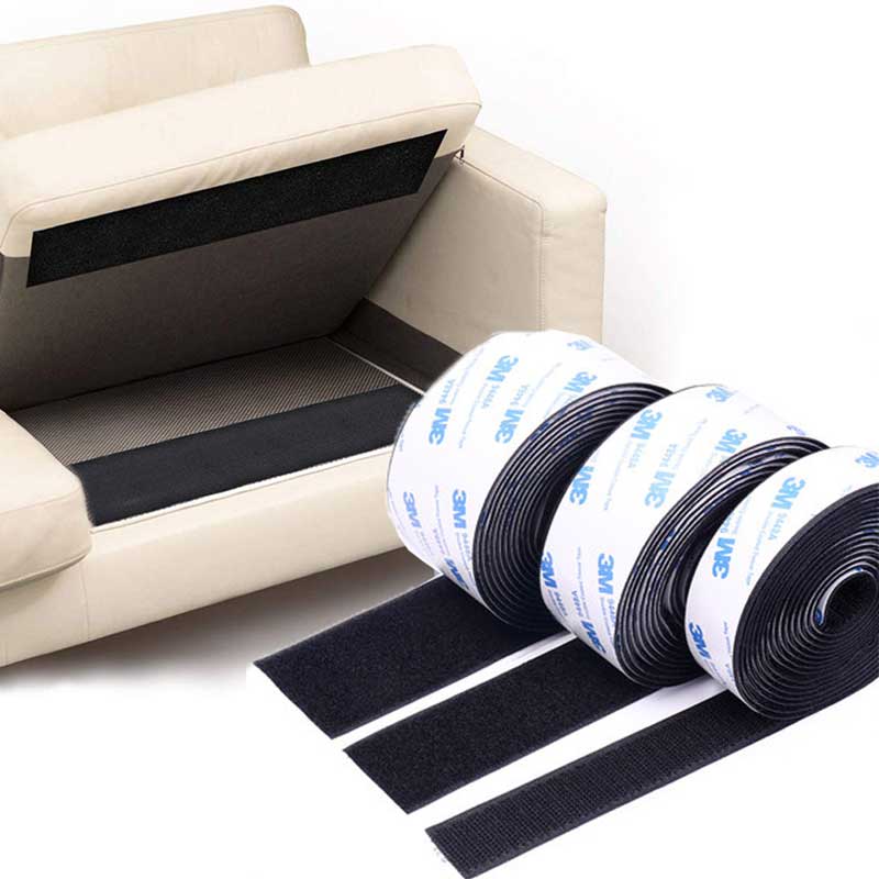 3Meter 16-100Mm Zelfklevende Klittenbandsluiting Tape Nylon Sticker Haak Lus Strips Fastener Met lijm Diy Accessoires