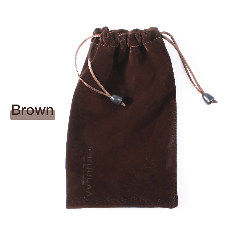 KUULAA Power Bank Case Phone Pouch for iPhone Samsung Xiaomi Huawei Waterproof Powerbank Storage Bag Mobile Phone Accessories: Brown