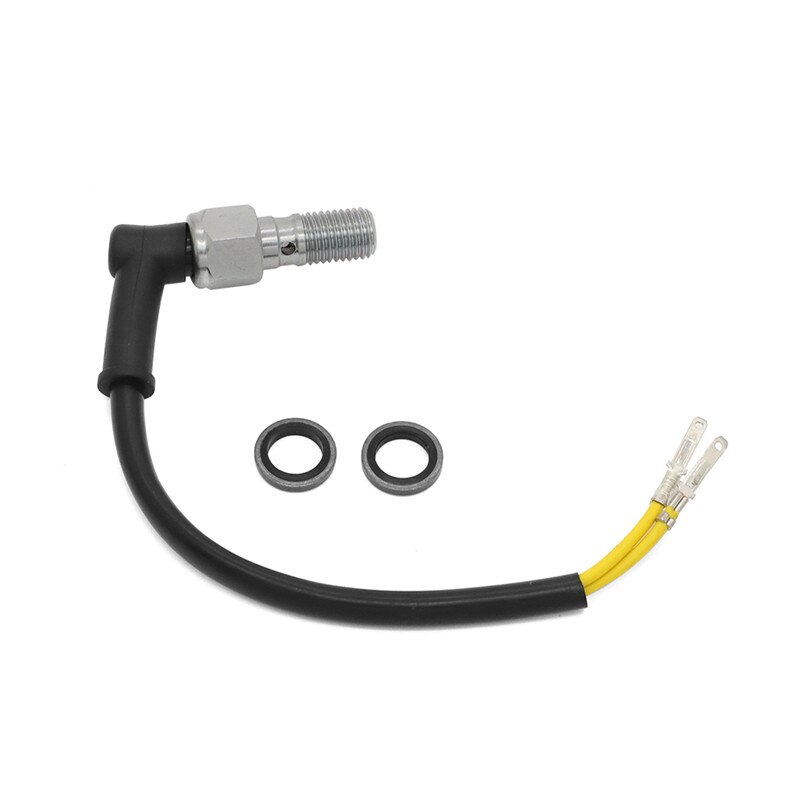 Brembo Nissin – système de freinage hydraulique à ligne unique, commutateur de lumière à pression, rondelles de boulons Banjo, 10mm M10x1.25