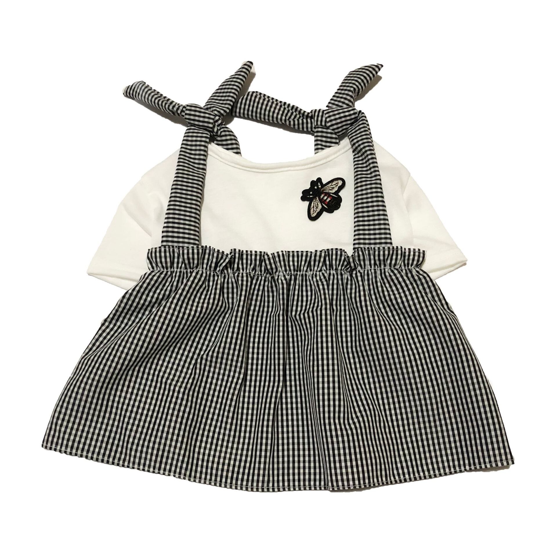 Cotton Pomeranian Summer Cool Dress Pet Dog Clothes for Small Dogs Pets Clothing French Bulldog Pug Costume Yorkshire Apparel: S