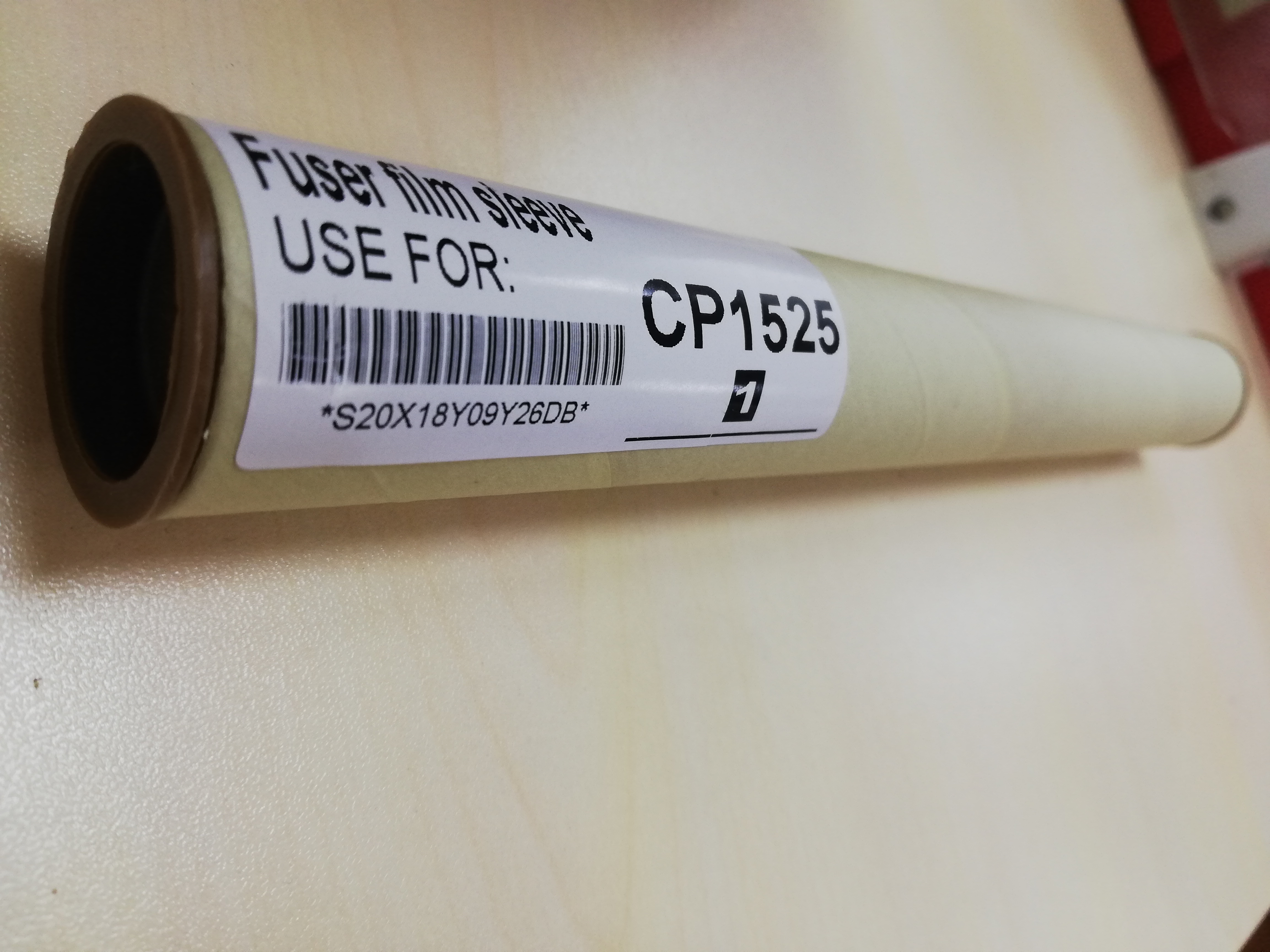 5pcs Original CP1525 printer fuser fixing film for HP CP1215 CP1515 CP1025 Light red color