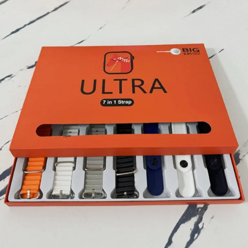 7 Watch Straps Watch 10 Ultra 3 Smartwatch 2.2HD Amoled Circular Screen ECG Monitoring Reloj inteligente Wireless Charging: Default Title