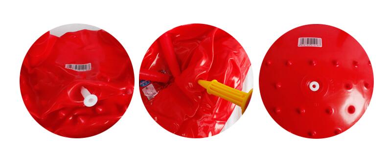 Suzakoo Thicken Inflatable bouncing ball fitness ball jumping horn ball Sensory training for kindergarten children playing