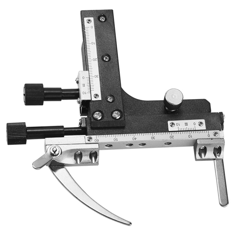 XSP-microscopio biológico mecánico, X-Y de escenario móvil con regla de escala