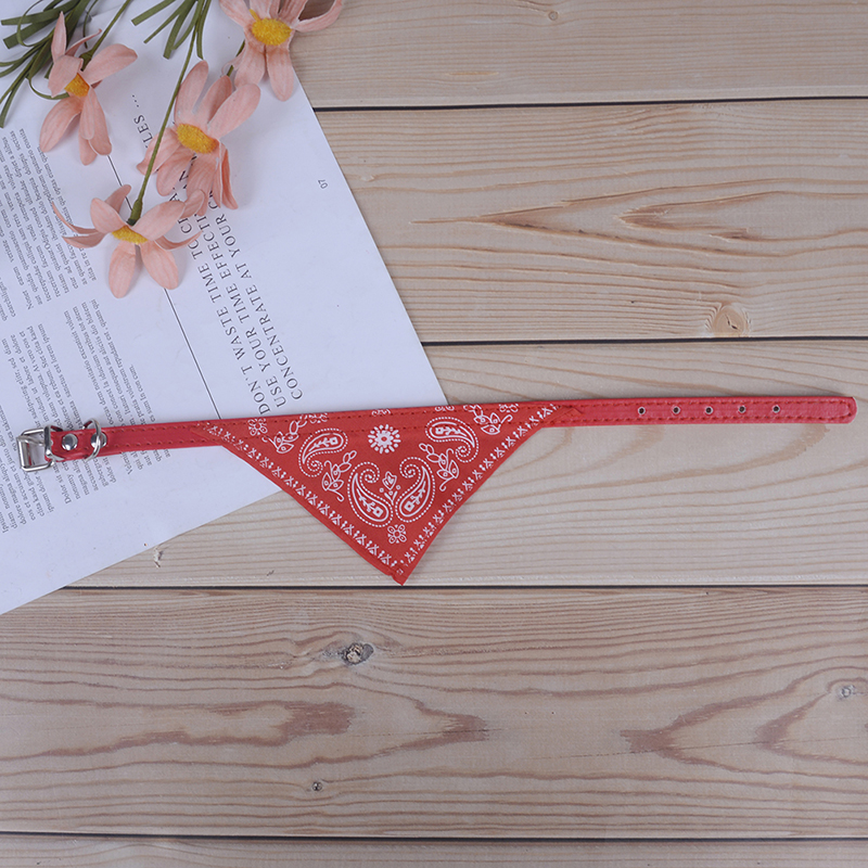 Pañuelo ajustable para cachorros, Collar para perro y gato, accesorio para bufandas para gatos y perros pequeños, negro, rojo, azul, rosa y púrpura: 3