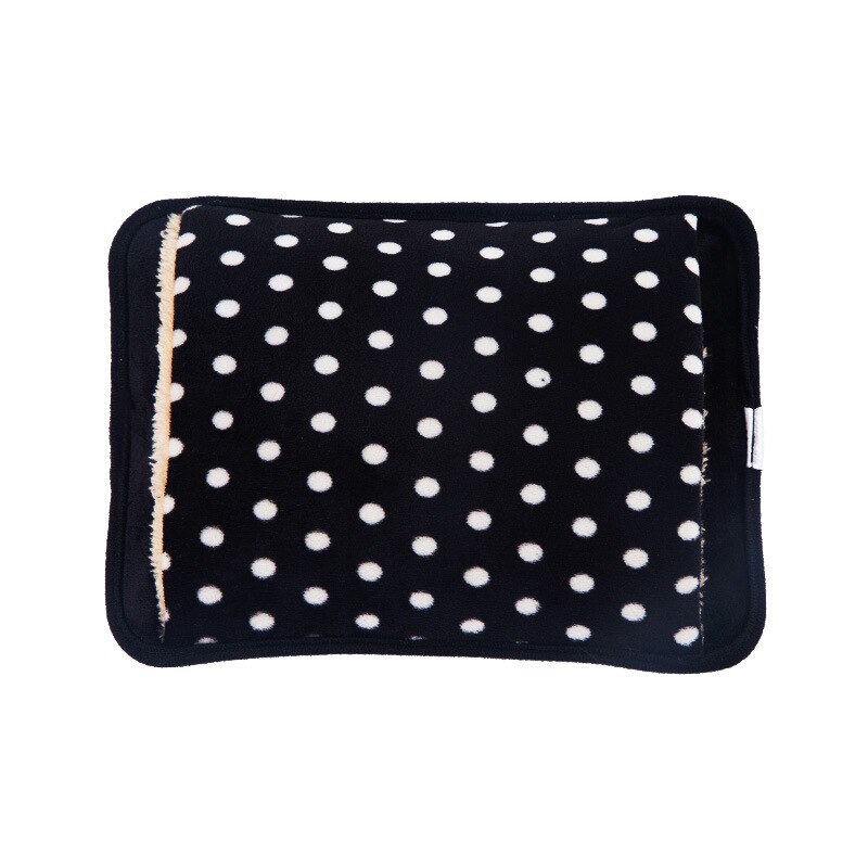 Scaldamani a buon mercato scaldamani elettrico riutilizzabile bottiglia di acqua calda ricarica borsa di acqua calda elettrica pacchetto di calore scaldamani regalo di natale: 5 nero