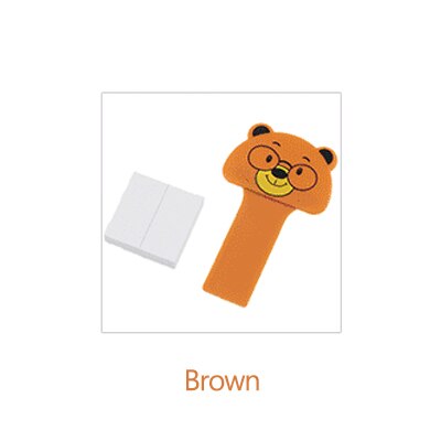 Toalettskydd, sött tecknat toalettskydd, toaletthandtag, smutsigt handtag, oöppnad toalett, toalettöverdrag: Brun