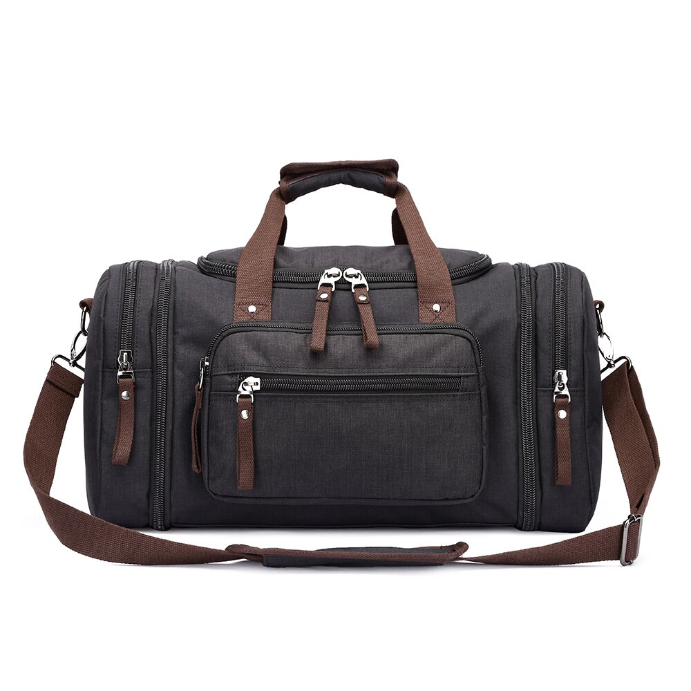 Unisex Effen Kleur Handtas Microfiber Waterdicht Leisure Retro Reizen Sport Plunjezak