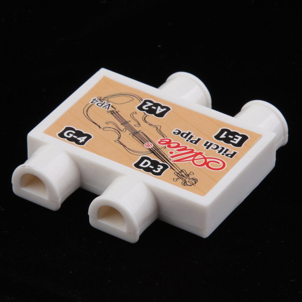Violin Pitch Pipe, 4 Tubes Tuner,Clear Sound,Violin Accessories Parts for Musician