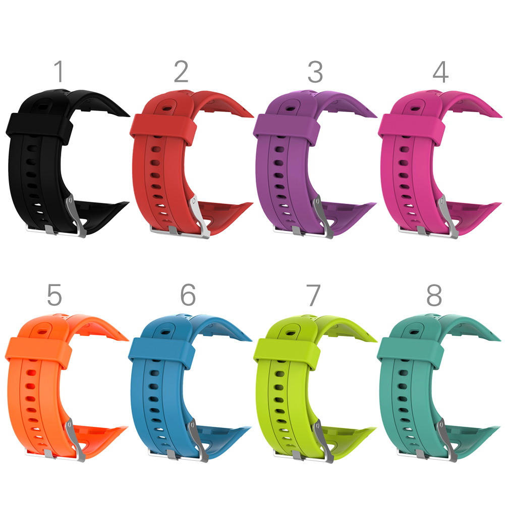 Couple édition Silicone bracelet de remplacement pour Garmin Forerunner 10/15 dispositif portable intelligent