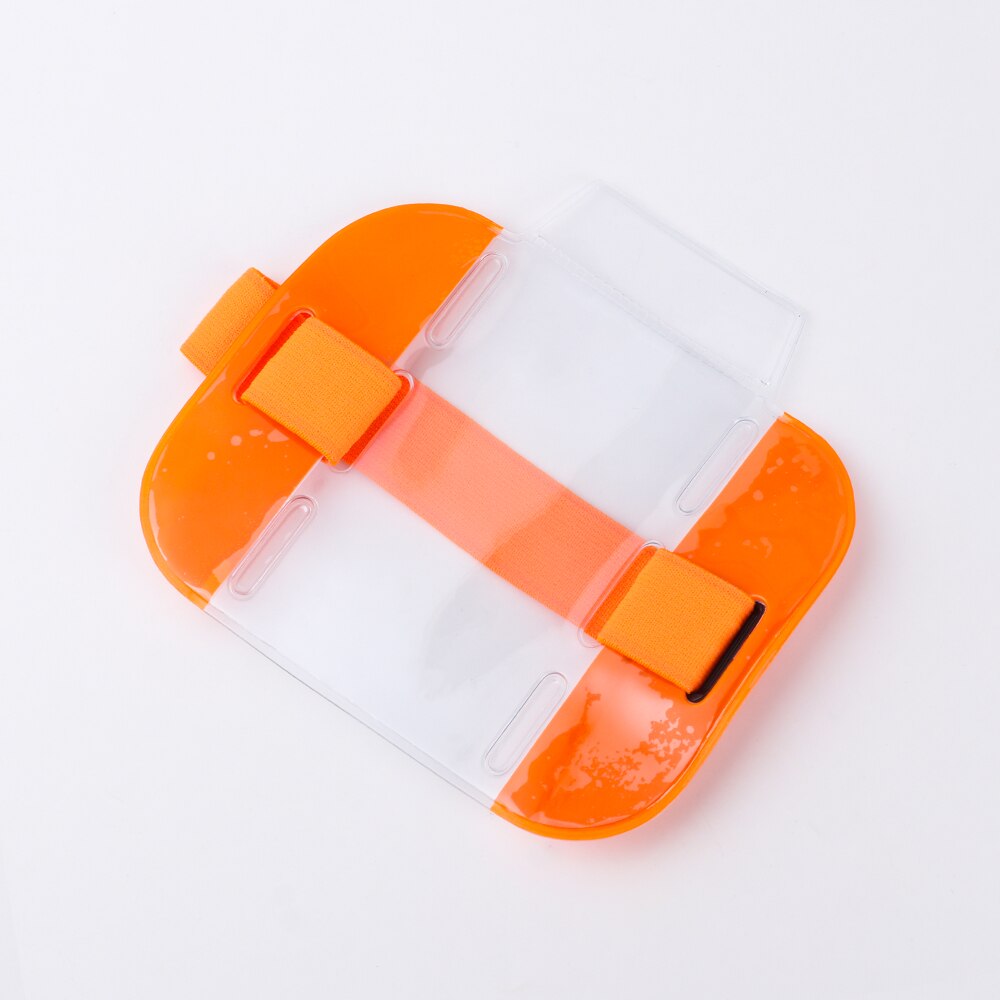 2020 przezroczyste etui na dowód osobisty powłoka ochronna widoczność opaska na ramię pokrowiec na karty karta pcv z długim rękawem materiały biurowe