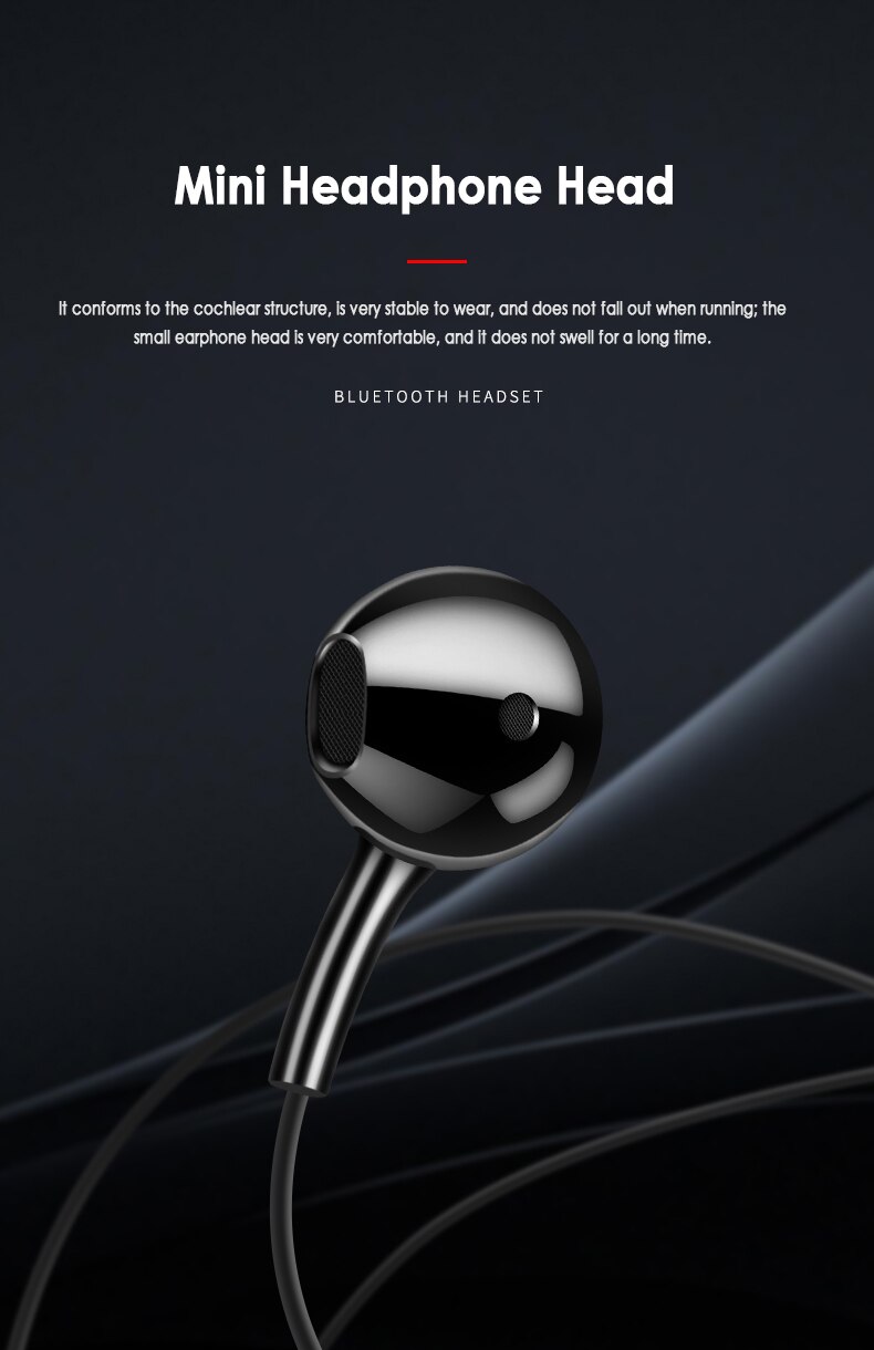 G503 Drahtlose Magnetic Sports Bluetooth 4,2 Kopfhörer Sport Headset Stereo Bluetooth Kopfhörer Headset Mit Mic