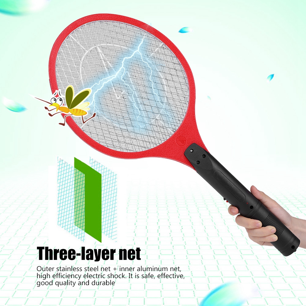 Mosquito elétrico Swatter, Sem fio recarregável Fly Swatter, Bug Racket, Insetos assassino