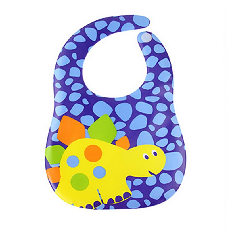 Bavoir de manger jetable en trois dimensions | Éponge Super douce, à doublure interne, imperméable pour bébé: B