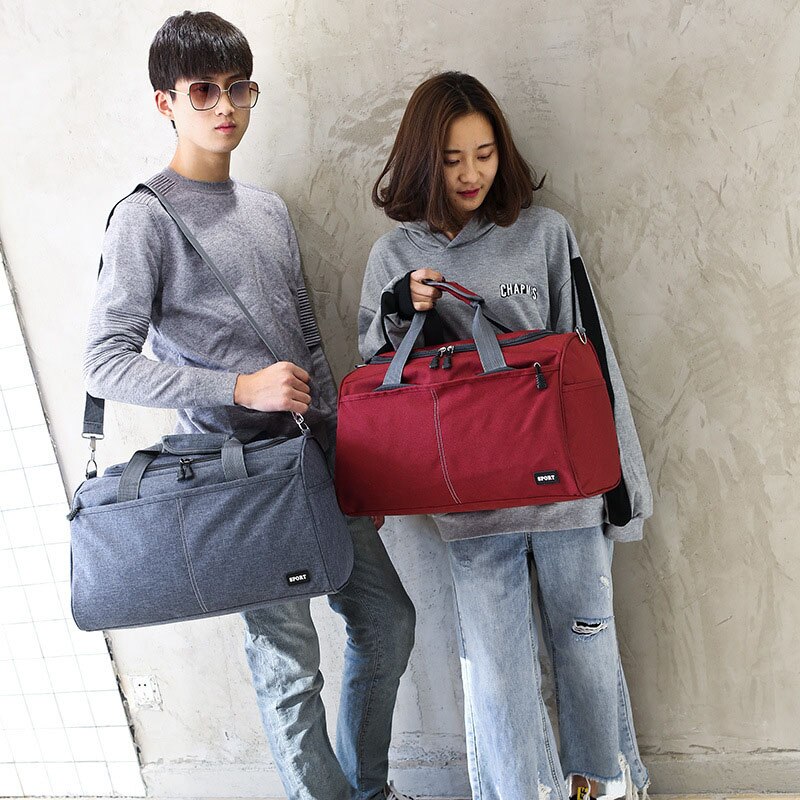 Travel Bag Large Capacity Duffle Bags Men Women Business Travel Oxford Totes Big Hand Shoulder Luggage Weekend Bags L S