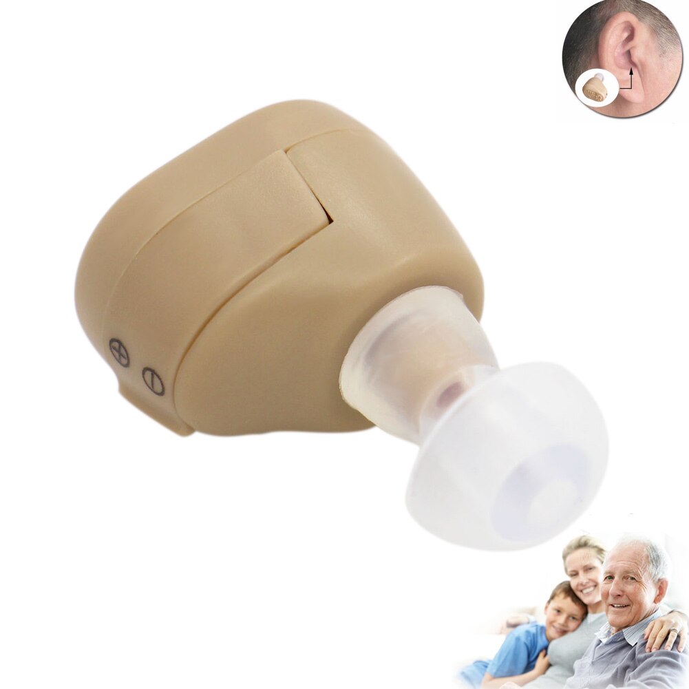 K-86 Mini Hearing Aid Aids Ear Sound Amplifier Volume Adjustable Device DC88