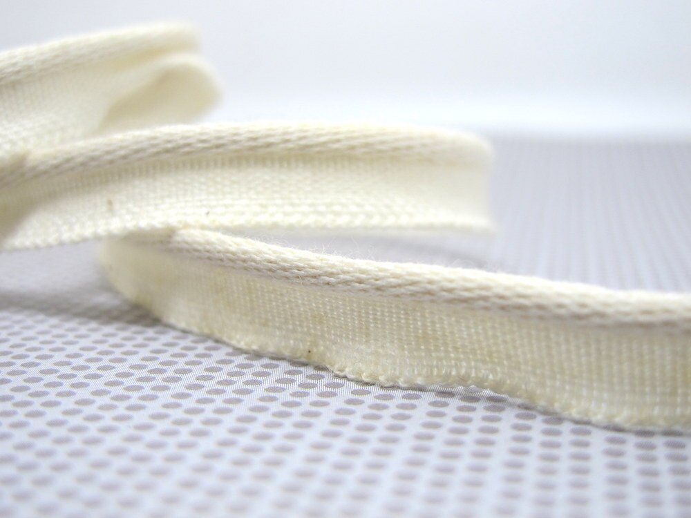 5 Yards 【WHITE】 Twisted Gevlochten Piping Lip Koord Trim | Kussen Kussen Trim | Bekleding Rand Trim Naaibenodigdheden: LC72 - 10MM