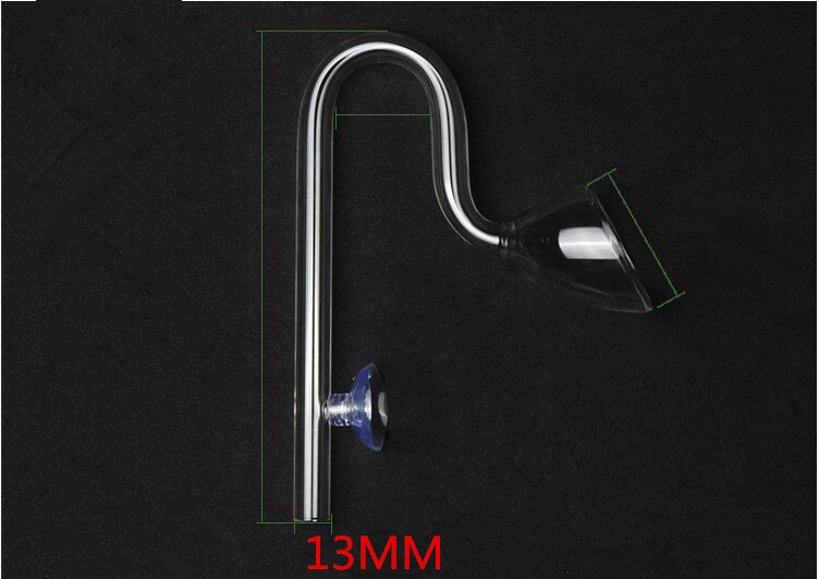 12mm 16 mm Aquarium Glass Inflow Outflow Lily Pipe Tube Fish Tank Aquatic Water Plant Canister Filter Suction Cup Hose Set: 3fenlabachushui
