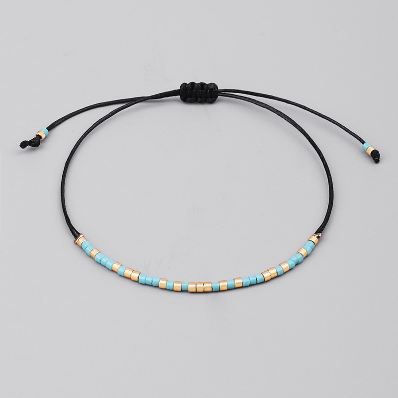 Handgemaakte MIYUKI Seed Bead Armband Mooie Populaire Liefde Geluk Armbanden en Armbanden Voor Vrouwen Mannen Mix Kleuren Kralen Armbanden