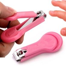 Schattige Veilig Kinderen Baby Nagelknipper Leuke Zuigeling Vinger Trimmer Schaar Baby Nail Care Nail Cutters Kleur Willekeurige