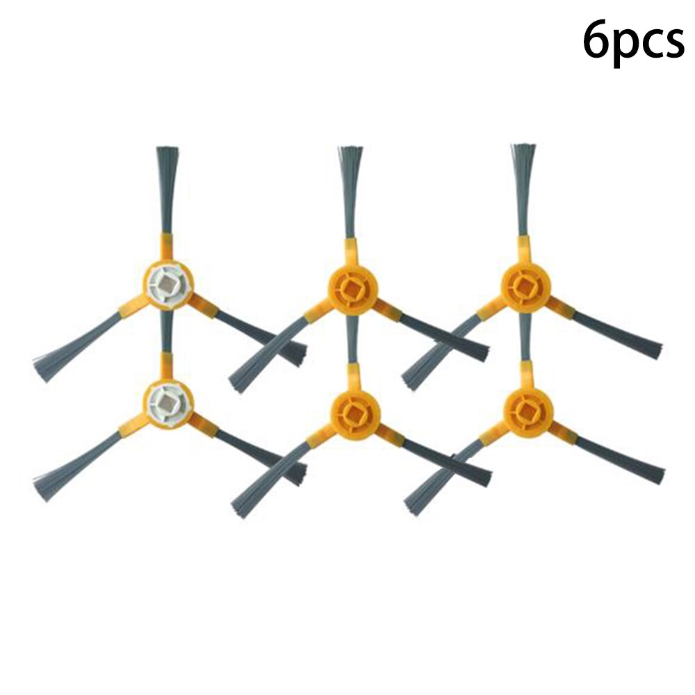 Juego de cepillos laterales para Robot aspirador IKOHS NETBOT S15, accesorios para limpieza del hogar, limpiador de polvo, 6 piezas: a