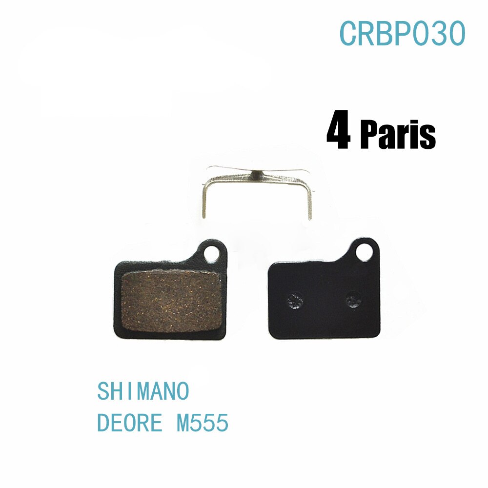EOOZ 4 Pair Semi - Metallic bicycle DISC BRAKE PADS for Hope TECH X2: CRBP030